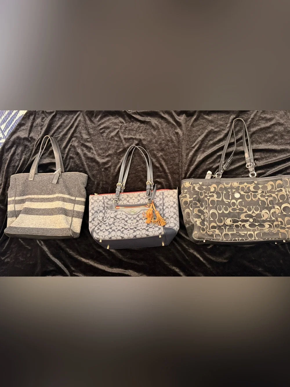 Bundle of 3 Coach bags!